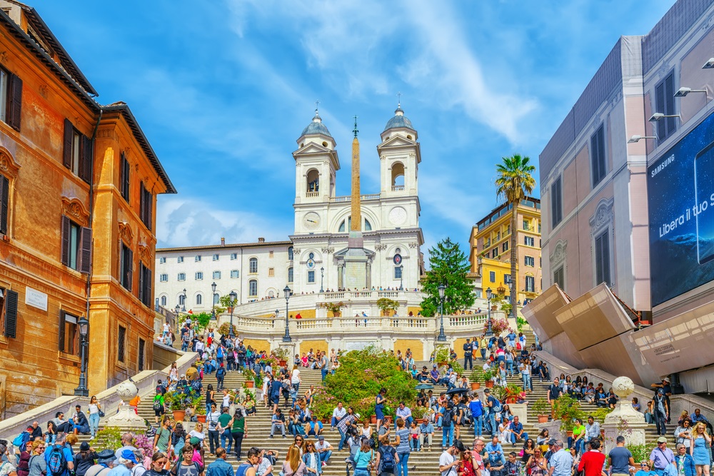 Spanish Steps disappointing