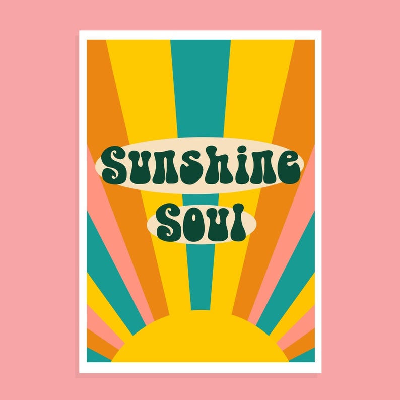 Sunshine Soul Graphic Print