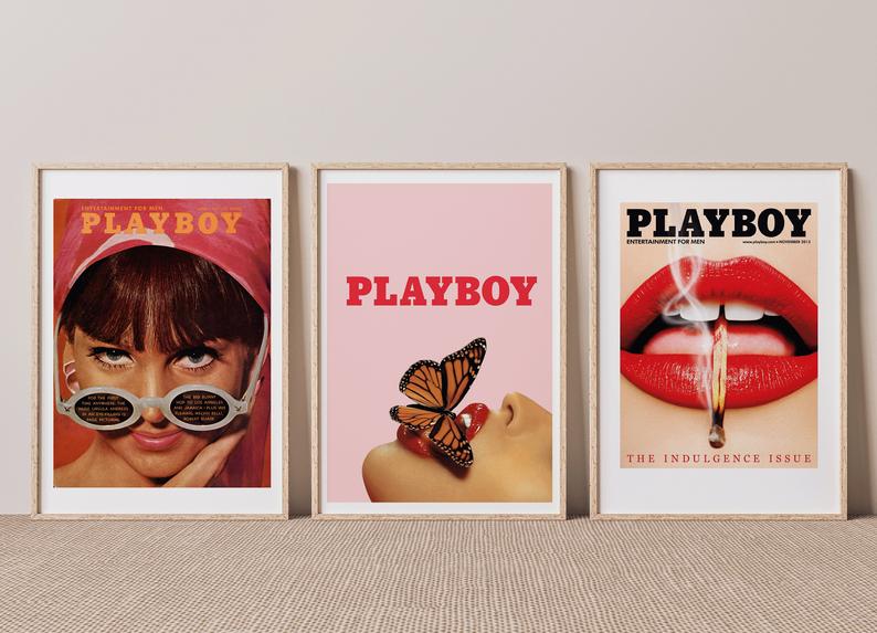 Vintage Playboy prints