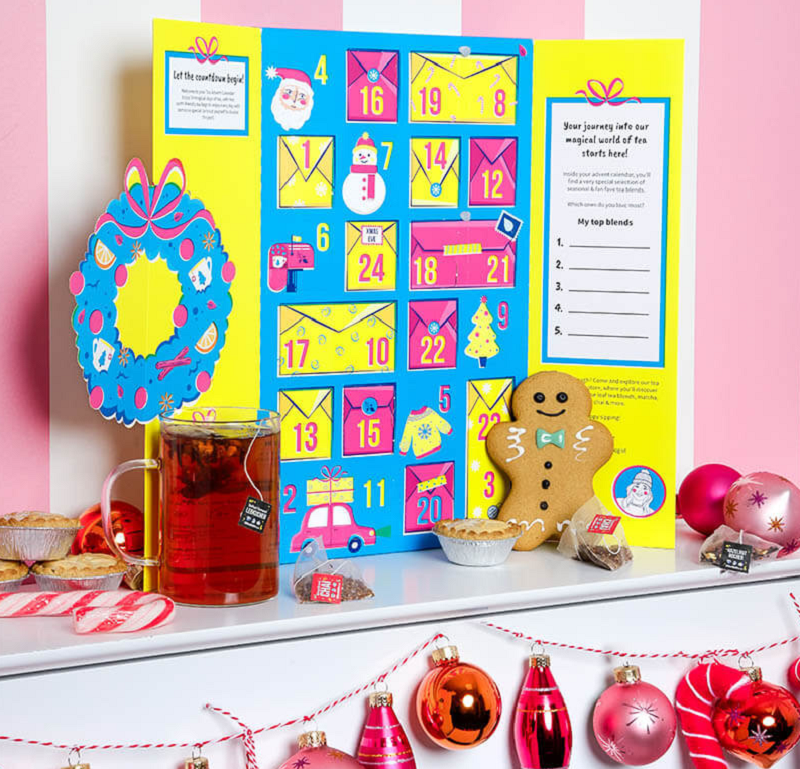 Christmas Advent Calendar Gift Bags - Holiday Circles | Anna Burton Designs
